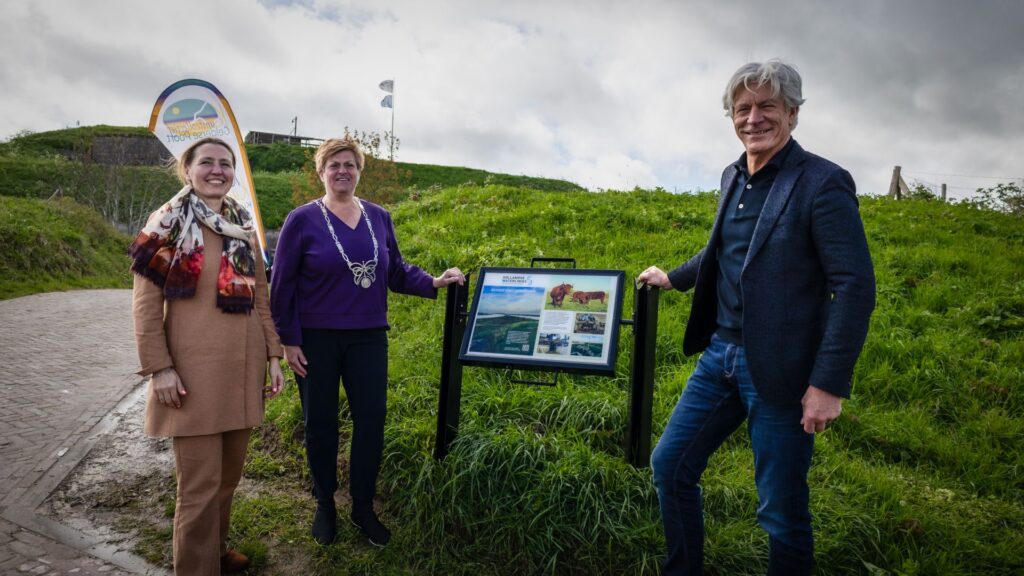 Nieuw infobord Fort Pannerden
